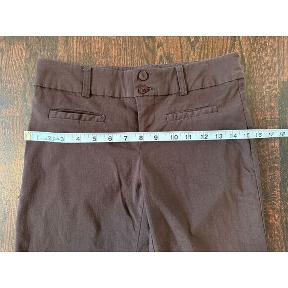 Vintage Y2K Low Rise Brown Slacks Size 3 - Fits like XS - Picture 7 of 11